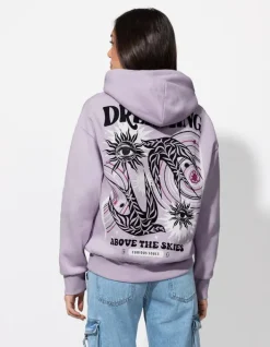 Hot Sweatshirt - Rückenprint - Damen Sweatshirts