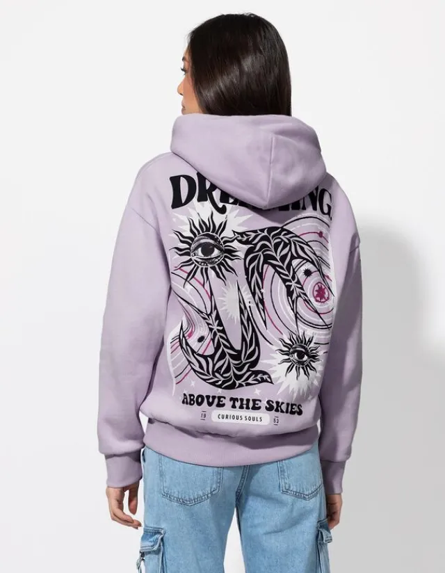 Hot Sweatshirt - Rückenprint - Damen Sweatshirts