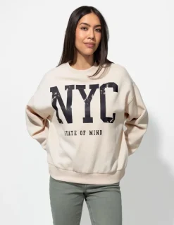 Best Sweatshirt - Schriftzug - Damen Sweatshirts