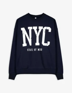 Discount Sweatshirt - Schriftzug - Damen Sweatshirts