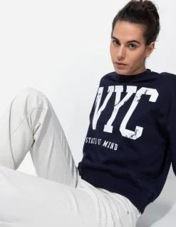 Discount Sweatshirt - Schriftzug - Damen Sweatshirts
