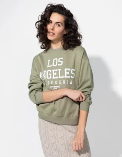 New Sweatshirt - Schriftzug - Damen Sweatshirts