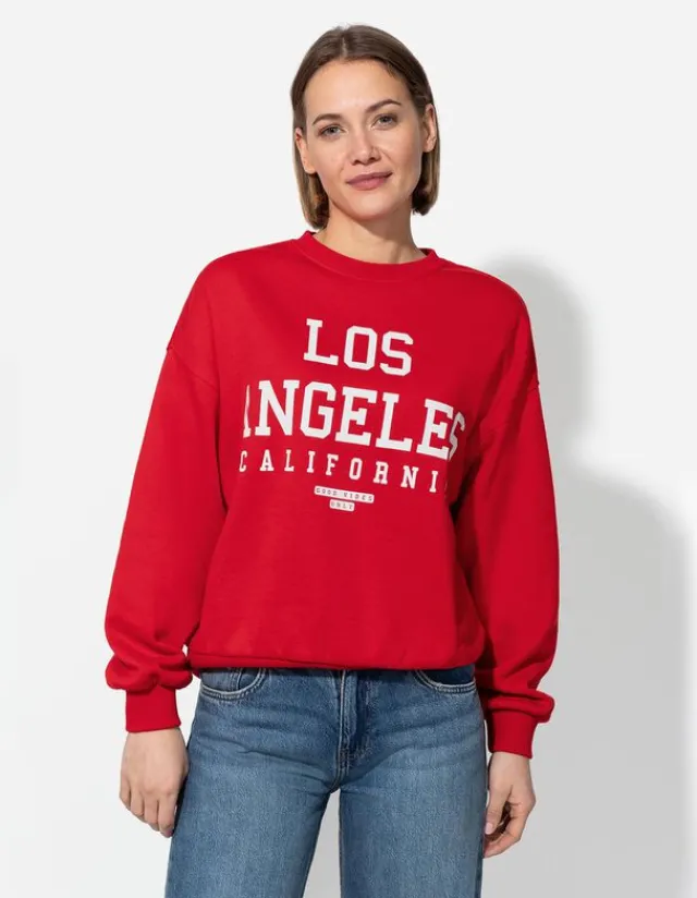 Sale Sweatshirt - Schriftzug - Damen Sweatshirts