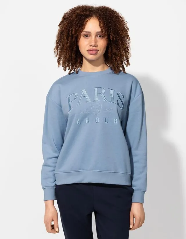New Sweatshirt - Stickereien - Damen Sweatshirts
