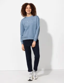 New Sweatshirt - Stickereien - Damen Sweatshirts