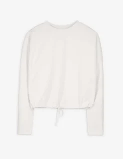New Sweatshirt - Tunnelzug am Saum - Damen Sweatshirts