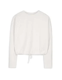 New Sweatshirt - Tunnelzug am Saum - Damen Sweatshirts