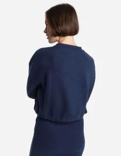 New Sweatshirt - Tunnelzug am Saum - Damen Sweatshirts