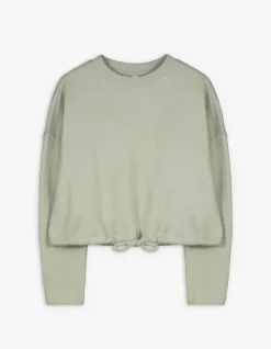 Online Sweatshirt - Tunnelzug am Saum - Damen Sweatshirts