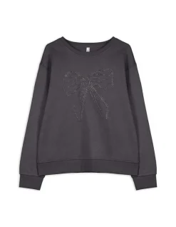 Outlet Sweatshirt - Zierperlen - Damen Sweatshirts
