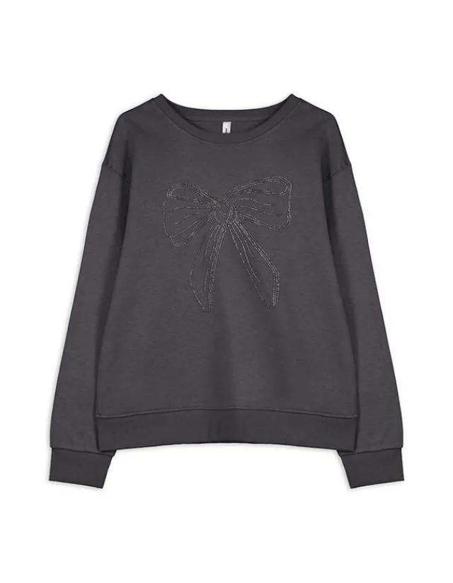 Outlet Sweatshirt - Zierperlen - Damen Sweatshirts