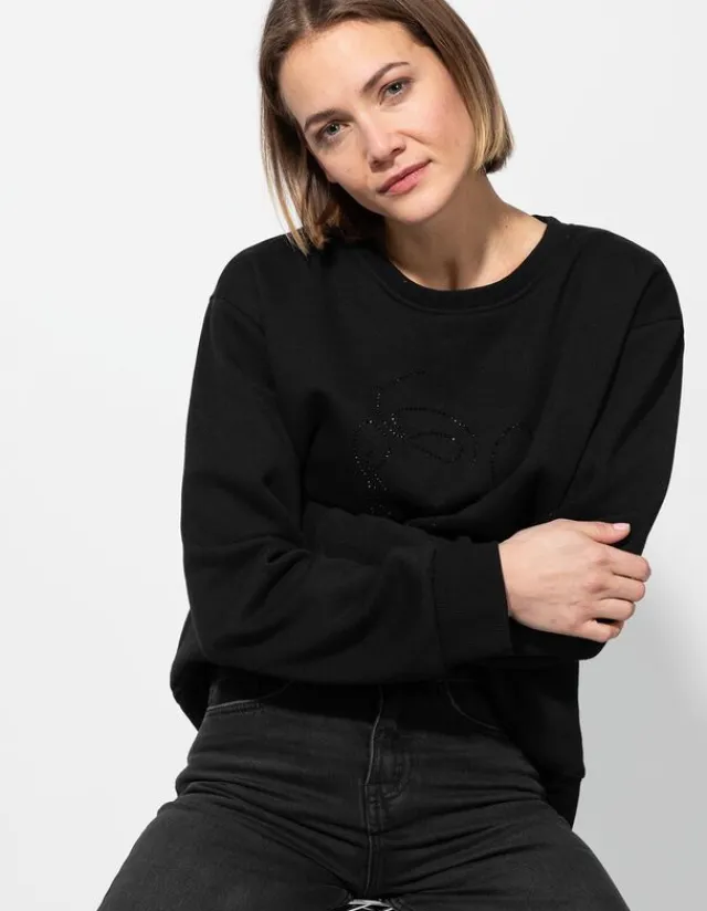Clearance Sweatshirt - Ziersteine - Damen Sweatshirts