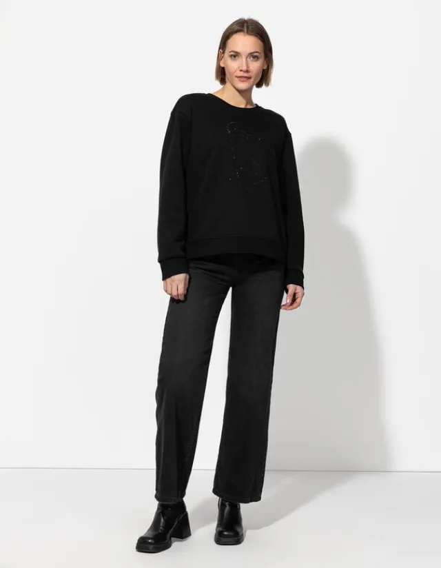 Clearance Sweatshirt - Ziersteine - Damen Sweatshirts