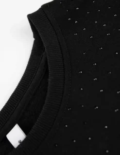 Discount Sweatshirt - Ziersteine - Damen Sweatshirts