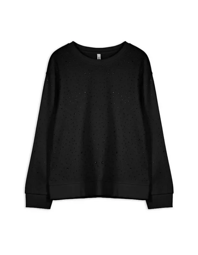 Discount Sweatshirt - Ziersteine - Damen Sweatshirts