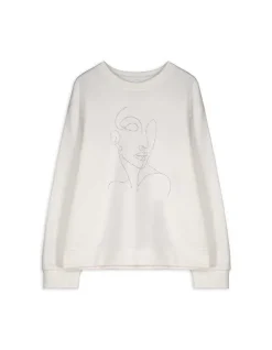 Sale Sweatshirt - Ziersteine - Damen Sweatshirts