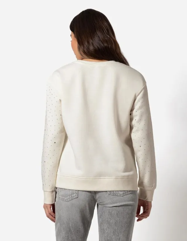 Discount Sweatshirt - Ziersteine - Damen Sweatshirts