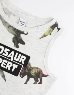 Fashion Tanktop - Dinosaurier Kinder Jungenkleidung