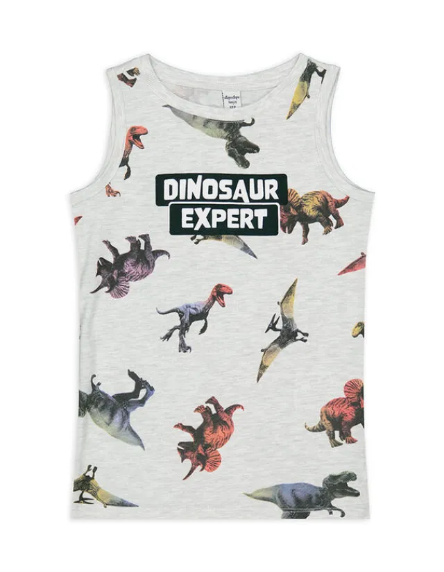 Fashion Tanktop - Dinosaurier Kinder Jungenkleidung