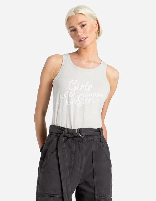 New Top - Frontprint Damen Tops