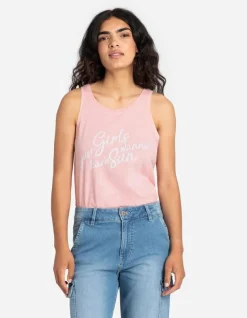 Hot Top - Frontprint Damen Tops