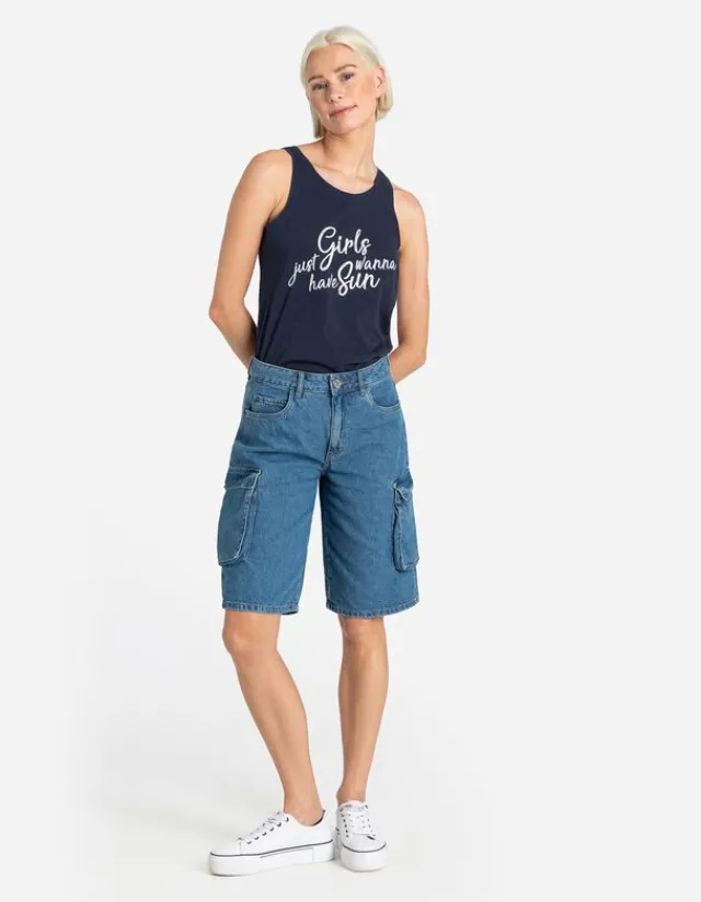 Hot Top - Frontprint Damen Tops