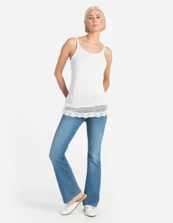 Hot Top - Lochspitze Damen Tops