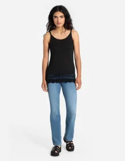 Discount Top - Lochspitze Damen Tops