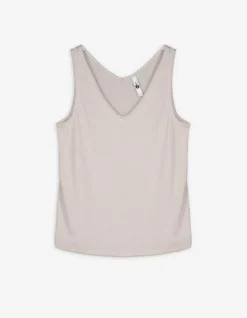 Online Top - Metallic-Details - Damen Tops