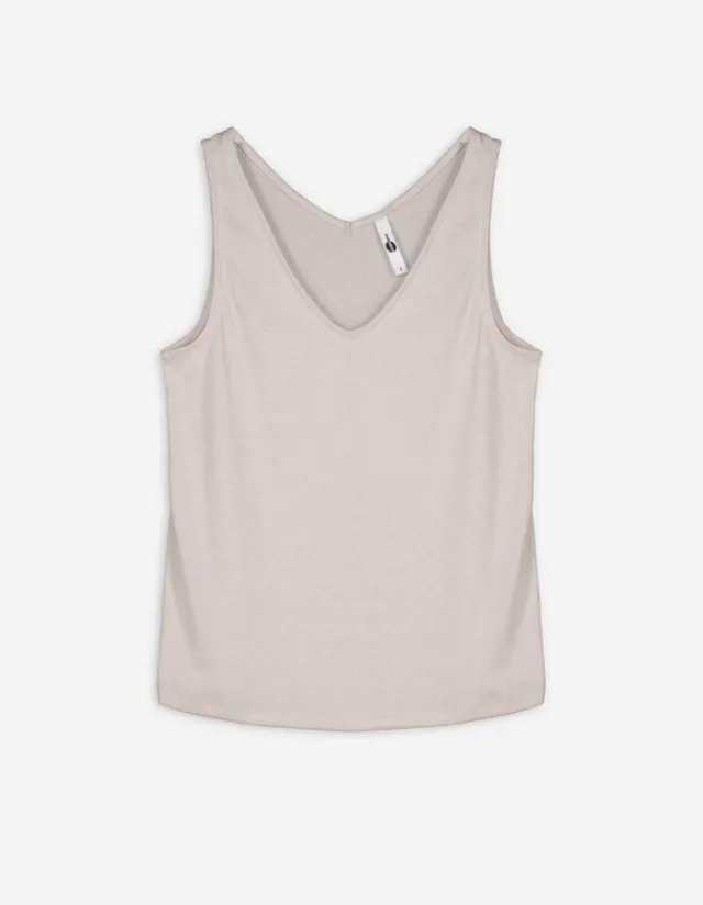 Online Top - Metallic-Details - Damen Tops