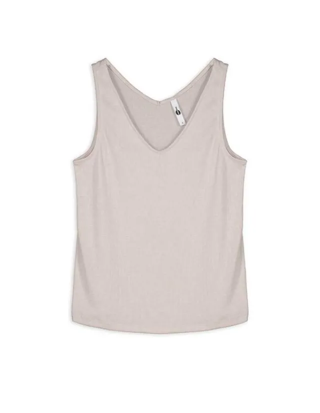 Online Top - Metallic-Details - Damen Tops