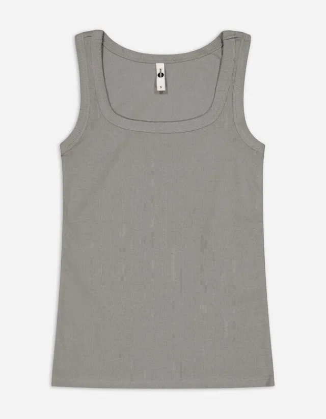 Outlet Top - Rippenstruktur Damen Tops