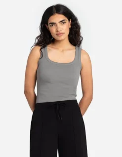 Outlet Top - Rippenstruktur Damen Tops