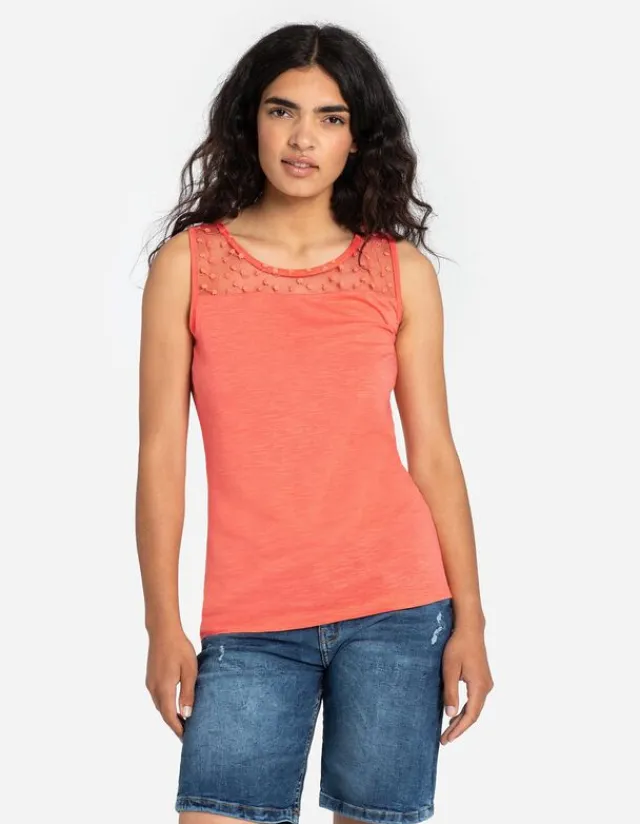 Discount Top - Soft-Touch Damen Tops