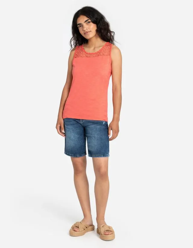 Discount Top - Soft-Touch Damen Tops