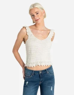Hot Top - Strick Damen Tops