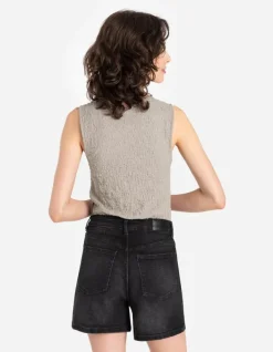 Hot Top - Turtleneck Damen Tops