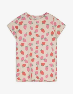 Online T-Shirt - Allover-Print - Kinder Mädchenkleidung