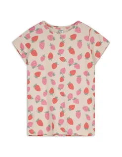 Online T-Shirt - Allover-Print - Kinder Mädchenkleidung