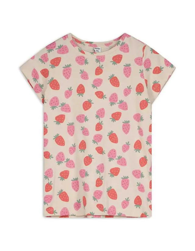 Online T-Shirt - Allover-Print - Kinder Mädchenkleidung