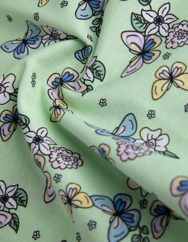 Online T-Shirt - Allover-Print - Kinder Mädchenkleidung