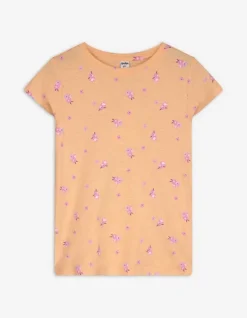 Discount T-Shirt - Allover-Print - Kinder Mädchenkleidung