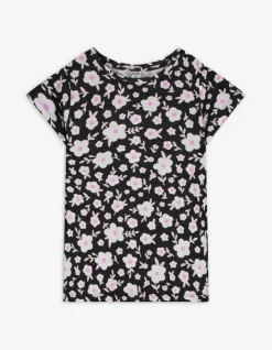 Hot T-Shirt - Allover-Print - Kinder Mädchenkleidung