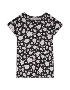 Hot T-Shirt - Allover-Print - Kinder Mädchenkleidung