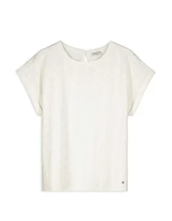 Hot T-Shirt - &Auml;rmel mit fixiertem Aufschlag Damen Blusen