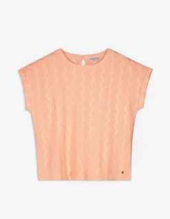 Clearance T-Shirt - &Auml;rmel mit fixiertem Aufschlag Damen Blusen