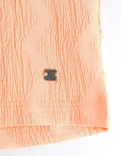Clearance T-Shirt - Ärmel mit fixiertem Aufschlag Damen Blusen