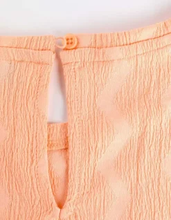 Clearance T-Shirt - Ärmel mit fixiertem Aufschlag Damen Blusen