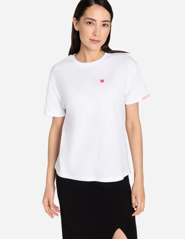 Best T-Shirt - Ärmel mit fixiertem Aufschlag Damen T-shirts