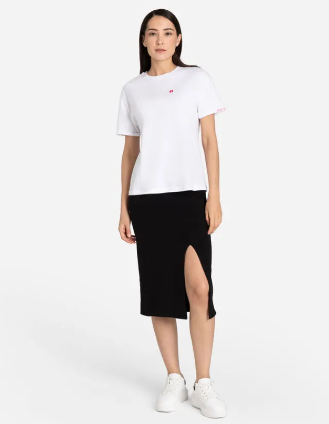 Best T-Shirt - Ärmel mit fixiertem Aufschlag Damen T-shirts